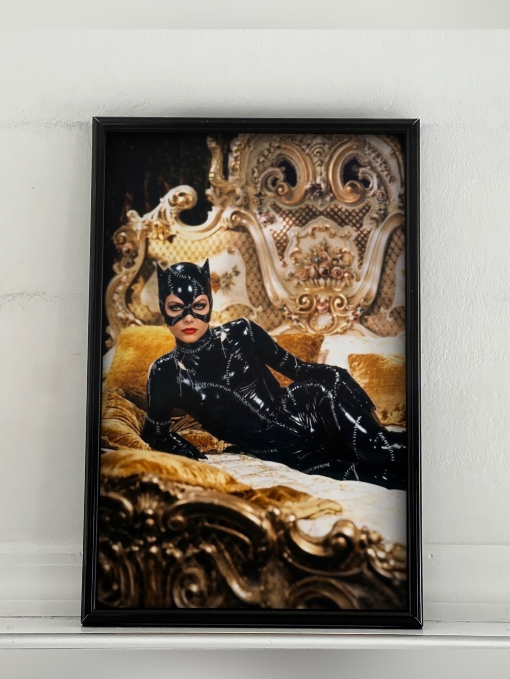 Batman Returns Michelle Pfeiffer Catwoman Art Poster